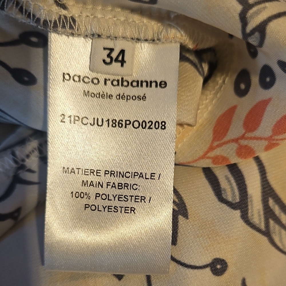 Paco Rabanne Floral Print Maxi Skirt - Picture 11 of 11